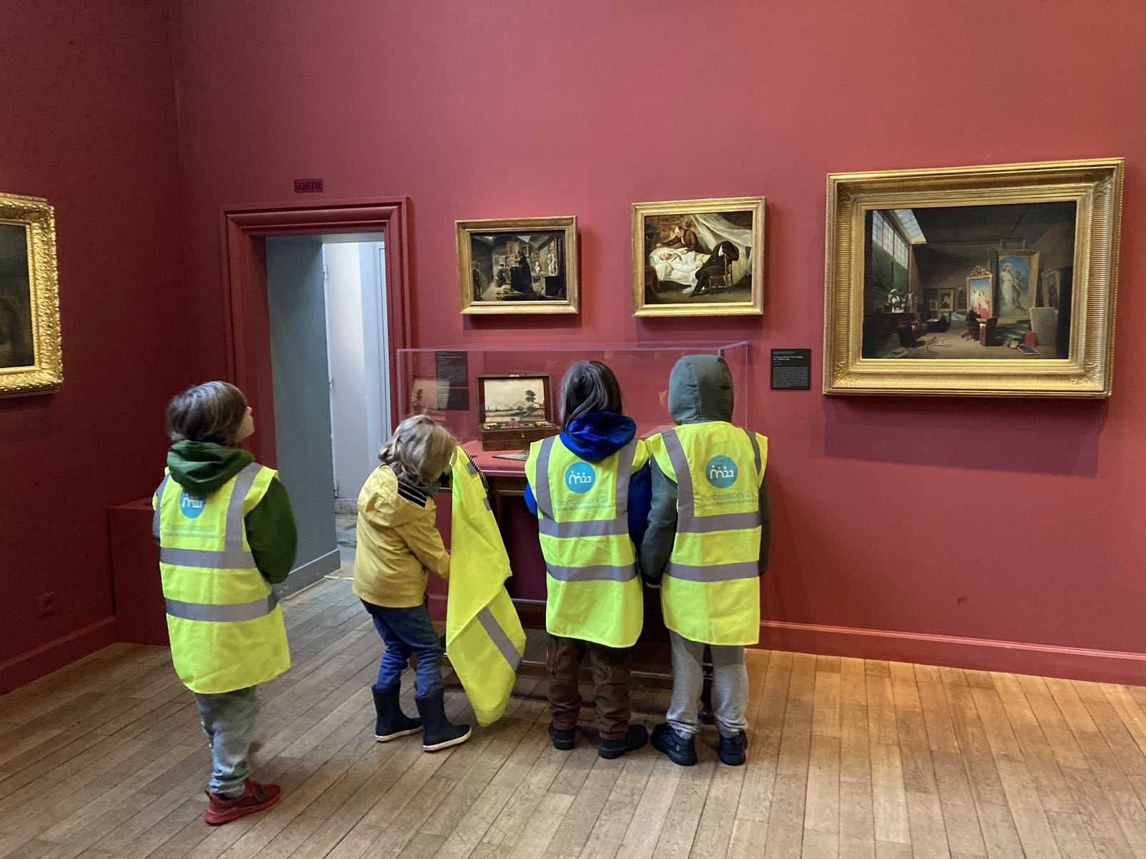 Visite d'un musée avec les 6-9 ans - Montessori 21, actus