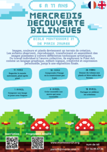 Lire la suite à propos de l’article Mercredis découverte de Mars & Avril à l’école de Paris Jaurès